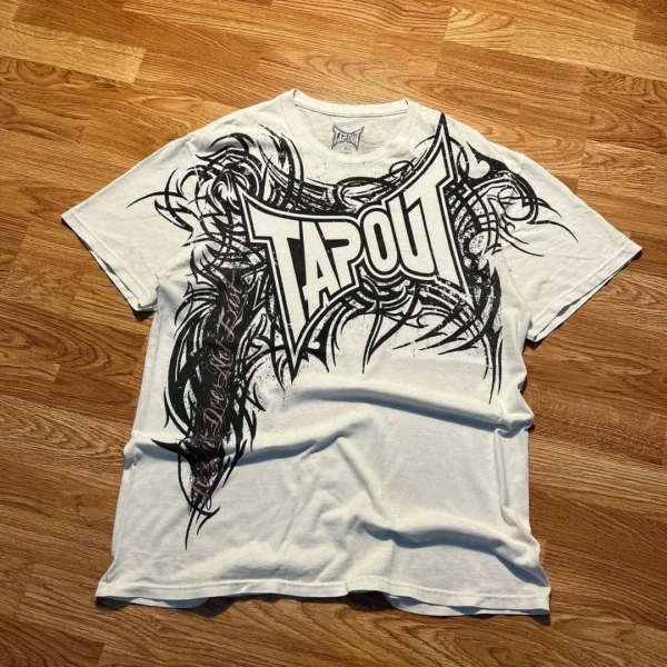 2000s Gothic Print T-Shirts